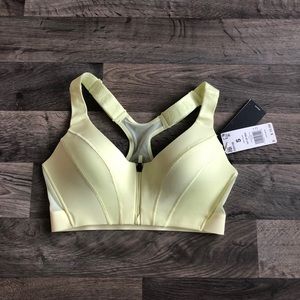 Ivy Park zip sports bra canari